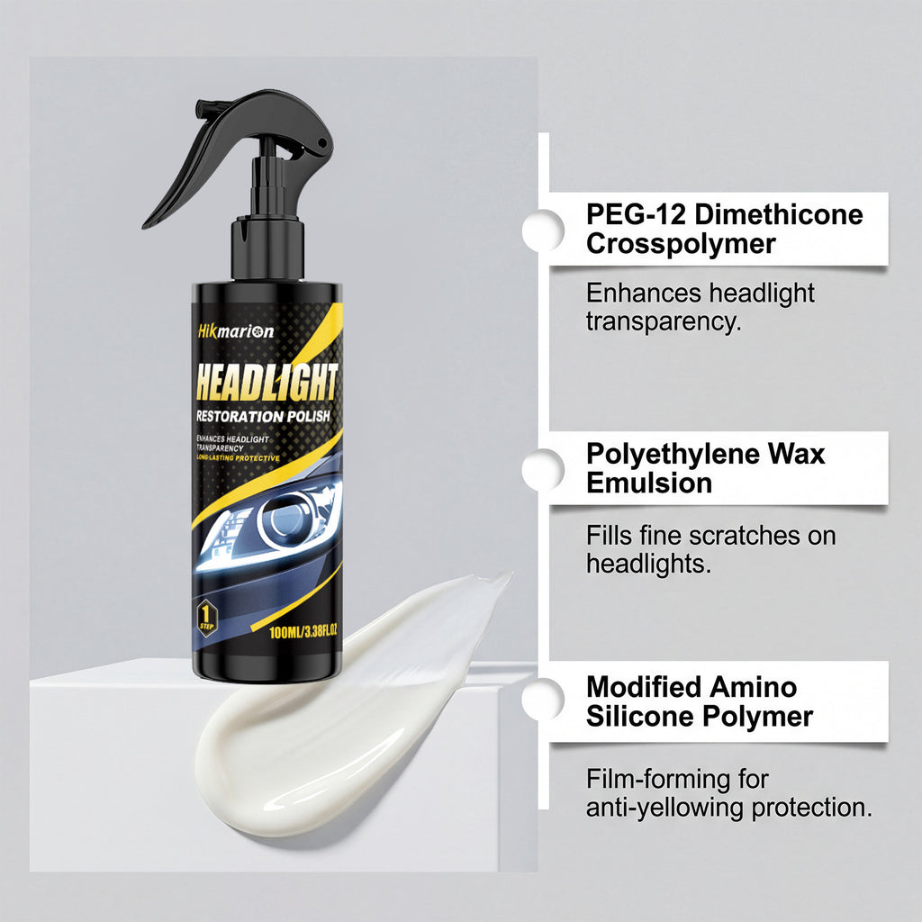 Headlight Cleaning and Restoration Kit