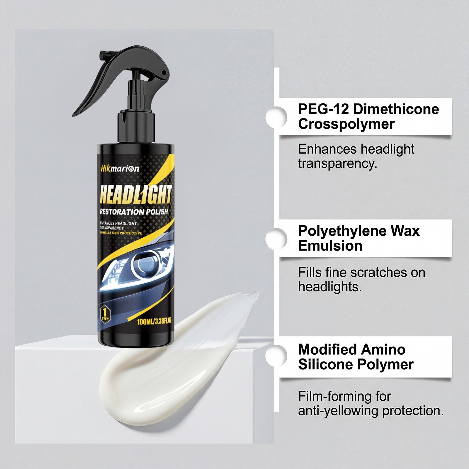 Headlight Cleaning and Restoration Kit